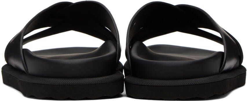 Officine Creative Black Charrat 003 Sandals