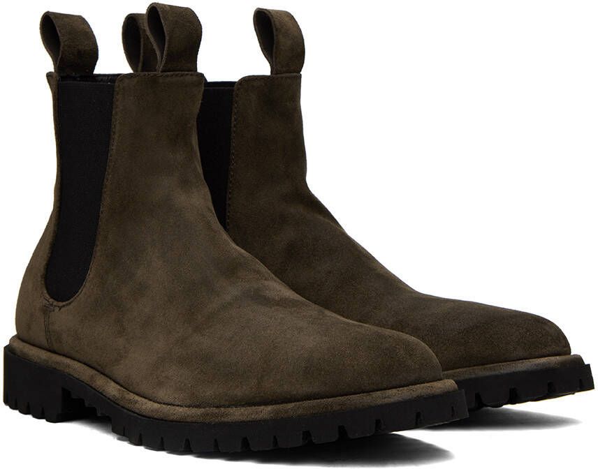 Officine Creative Brown Spectacular 010 Chelsea Boots
