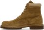 Officine Creative Brown Suede Boss 002 Boots - Thumbnail 3