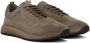 Officine Creative Brown Suede Race 017 Sneakers - Thumbnail 4