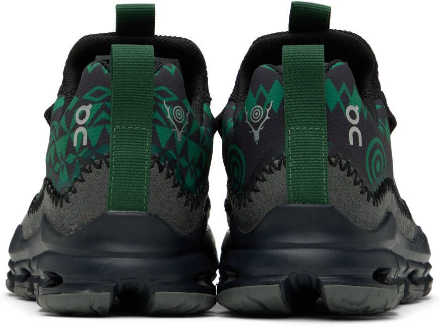 On Black & Green South2 West8 Editi Cloudaway Sneakers