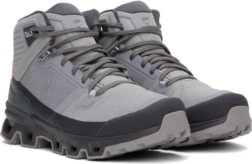 On Gray Cloudrock 2 Waterproof Sneakers