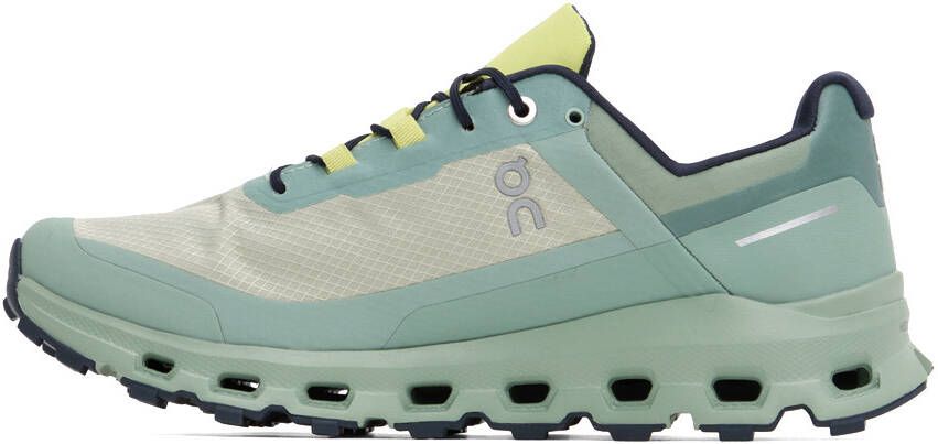 On Green Waterproof Cloudvista Sneakers