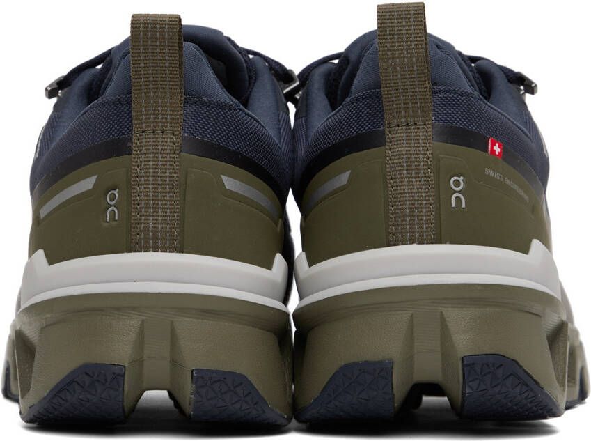 On Navy Waterproof Cloudwander Sneakers