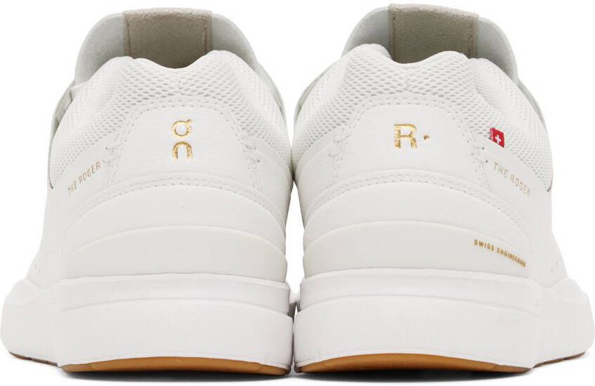 On White 'The Roger Centre Court' Sneakers