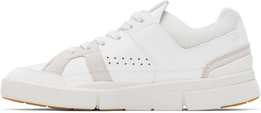 On White 'THE ROGER Clubhouse' Sneakers
