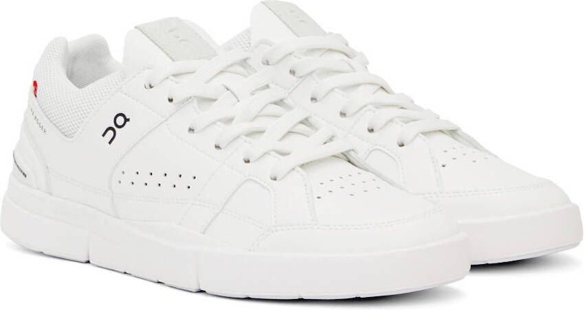 On White 'The Roger Clubhouse' Sneakers