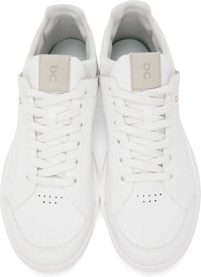 On White 'The Roger' Clubhouse Sneakers