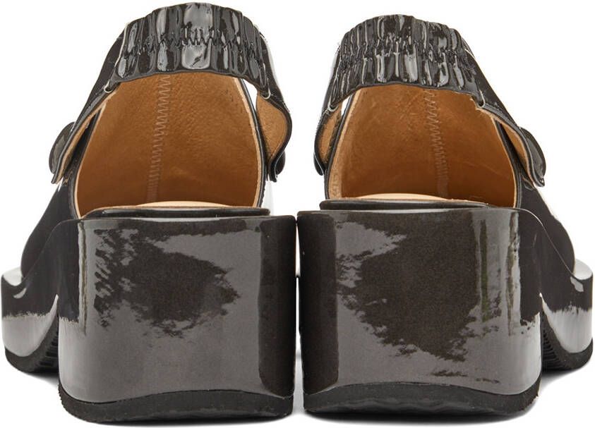 OSOI Black Tobee Clogs