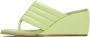 OSOI Green Wedge Wave Sandals - Thumbnail 3