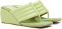 OSOI Green Wedge Wave Sandals - Thumbnail 4