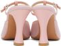 OSOI Pink Needle T-Strap Heels - Thumbnail 2