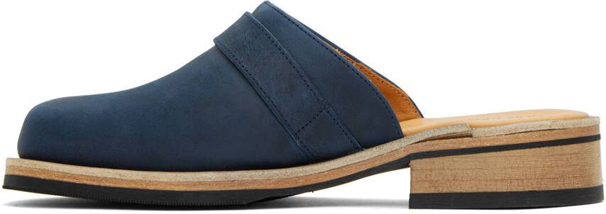 Our Legacy Navy Camion Mules