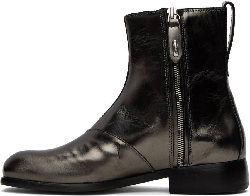 Our Legacy Silver Michaelis Boots