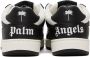 Palm Angels Black & White University Sneakers - Thumbnail 2