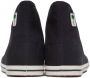 Palm Angels Black Vulcanized High Top Sneakers - Thumbnail 2