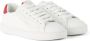 Palm Angels Kids White & Red New Tennis Sneakers - Thumbnail 4