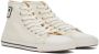 Palm Angels Off-White Vulcanized High-Top Sneakers - Thumbnail 4