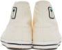 Palm Angels Off-White Vulcanized High-Top Sneakers - Thumbnail 2