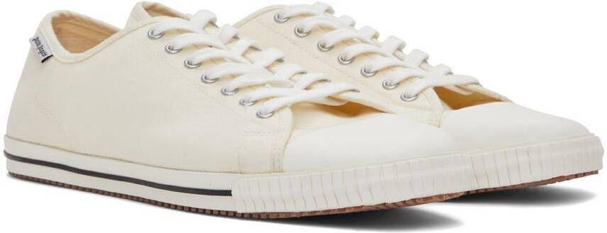 Palm Angels Off-White Vulcanized Low-Top Sneakers