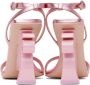 Palm Angels Pink Palm Heeled Sandals - Thumbnail 2