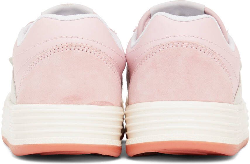 Palm Angels Pink Snow Low-Top Sneakers