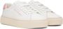 Palm Angels White & Pink Palm One Platform Sneakers - Thumbnail 4