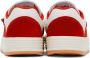Palm Angels White & Red Snow Low-Top Sneakers - Thumbnail 2