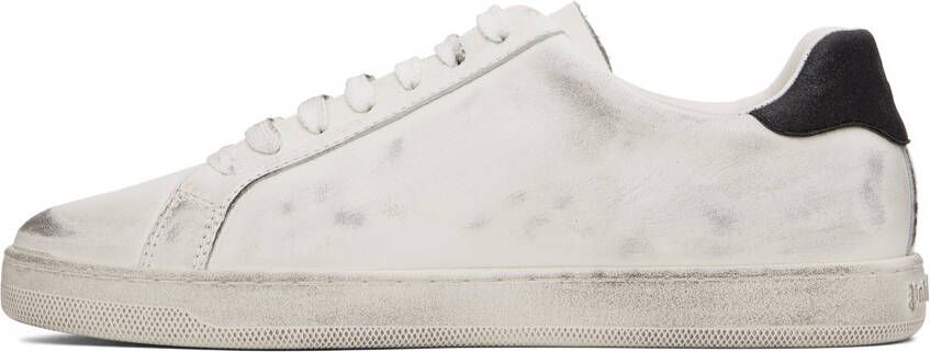 Palm Angels White Palm One Spraypaint Sneakers