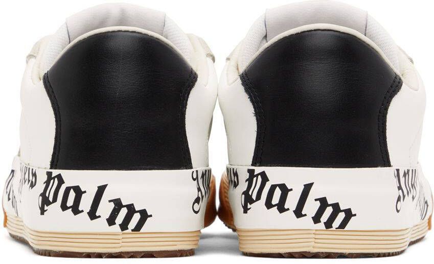 Palm Angels White Vulcanized Sneakers