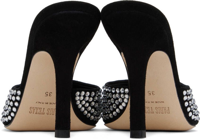 Paris Texas Black Hollywood Heels