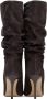 Paris Texas Brown Slouchy Boots - Thumbnail 2