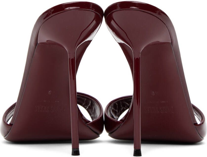 Paris Texas Burgundy Lidia Heeled Sandals