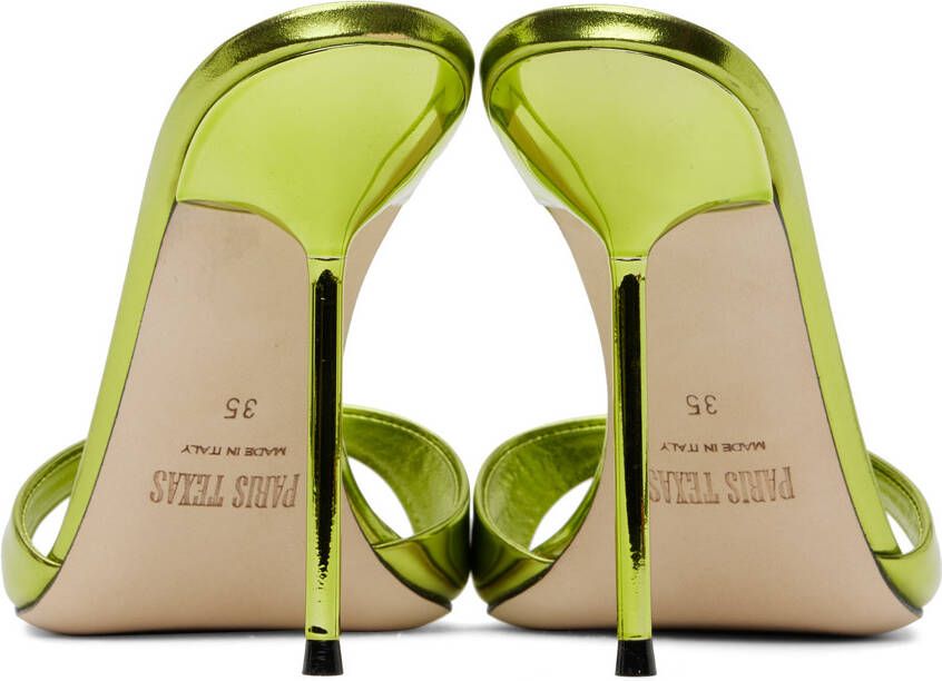 Paris Texas Green Lidia Mules