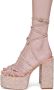 Paris Texas Pink Holly Evita Heeled Sandals - Thumbnail 3