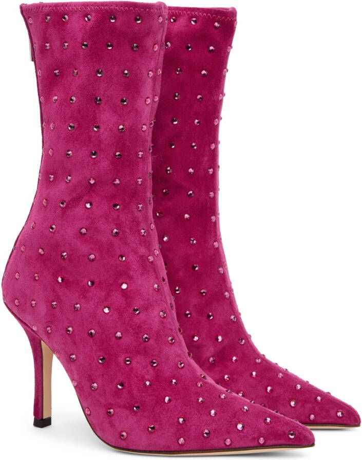 Paris Texas Pink Holly Mama Boots