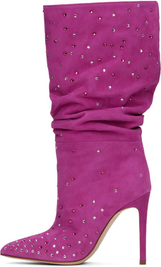 Paris Texas Pink Holly Slouchy Boots