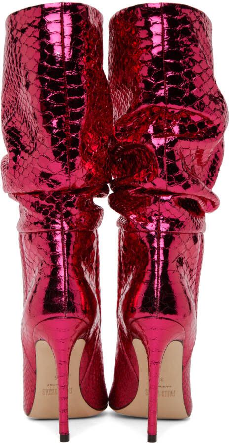 Paris Texas Pink Slouchy Boots