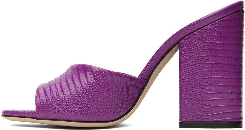 Paris Texas Purple Anja Mules