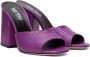 Paris Texas Purple Anja Mules - Thumbnail 4