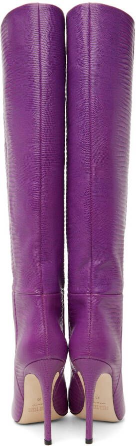 Paris Texas Purple Stiletto Boots