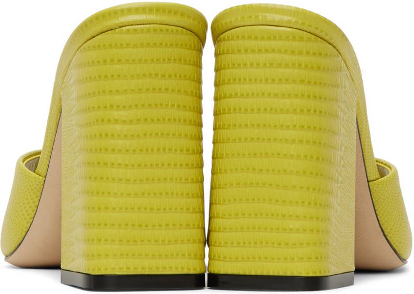 Paris Texas Yellow Anja Mules