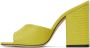 Paris Texas Yellow Anja Mules - Thumbnail 3