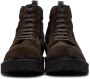 Paul Smith Brown & Black Suede Dizzie Boots - Thumbnail 2