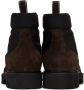 Paul Smith Brown & Black Suede Dizzie Boots - Thumbnail 4