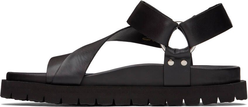 Pierre Hardy Black Sun Rider Sandals