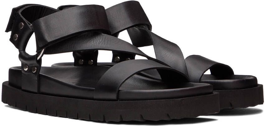 Pierre Hardy Black Sun Rider Sandals