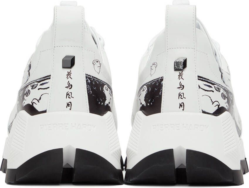 Pierre Hardy Shinsuke Kawahara Editon White Usagi Street Life Sneakers