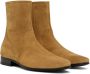 Pierre Hardy Tan 400 Leather Chelsea Boots - Thumbnail 4