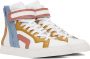 Pierre Hardy White & Multicolor 112 Sneakers - Thumbnail 4
